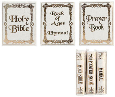 (image for) Religious Set - White Books, 3pc